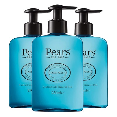 PEARS HAND WASH 8.41 OZ / 250 ML BLUE MINT EXTRACT 1CT
